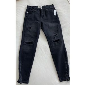 Free People Black Jeans